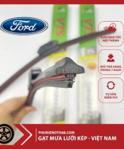 Gạt Mưa Silicone Lưỡi Kép Ford