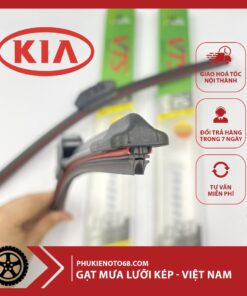 Gạt Mưa Silicone Lưỡi Kép Kia