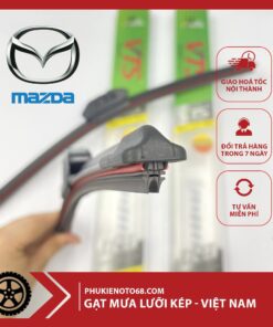 Gạt Mưa Silicone Lưỡi Kép Mazda