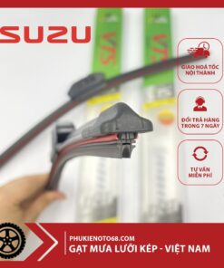 Gạt Mưa Silicone Lưỡi Kép Isuzu