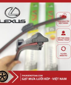 Gạt Mưa Silicone Lưỡi Kép Kia