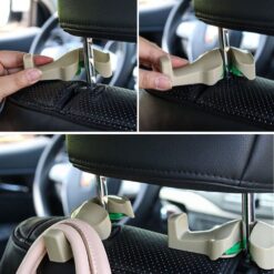 Móc treo đồ sau ghế Ôto - Ảnh 9