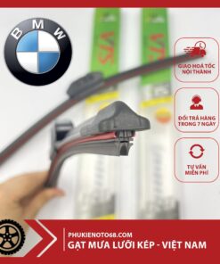 Gạt mưa 2 lưỡi - silicone lưỡi kép BMW 520i chính hãng