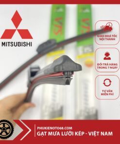 Gạt mưa 2 lưỡi - silicone lưỡi kép Mitsubishi Outlander chính hãng
