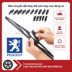 Gạt mưa sau Peugeot 3008 Chính hãng, bền bỉ, dễ lắp đặt