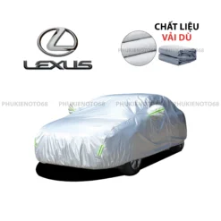 Bạt phủ Ô Tô vải dù Oxford cao cấp xe Lexus