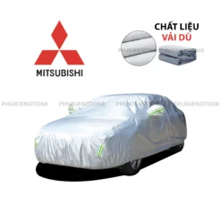 Bạt phủ Ô Tô vải dù Oxford cao cấp xe Mitsubishi