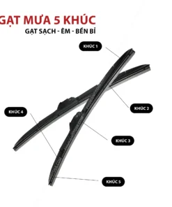 Gạt mưa 5 khúc Vinfast Limo Green chính hãng