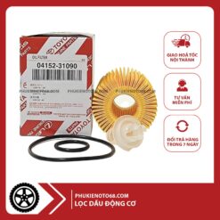 Lọc nhớt, lọc dầu động cơ xe Camry, Venza, Rav4, Highlander, Avalon, Lexus:GS,ES,IS,NX,RX (Mã: 0415231090)