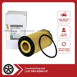 Lọc nhớt, lọc dầu động cơ xe Cruze (2010-2021), Lacetti (2010-2021) Mã: 93185674/ 5650359/ 55594651