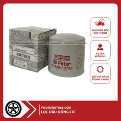 Lọc dầu động cơ, lọc nhớt xe Nissan Navara, NP300, D40 Mã: 15208EB70D/15208BN30A