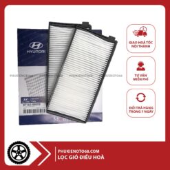 Lọc gió điều hoà, máy lạnh, lọc cabin xe hơi ô tô xe Hyundai Solati mã: 97163-59000