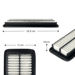 Lọc gió động cơ, bộ lọc gió máy xe Hyundai i10 2014-2022 mã: 28113B4000 Lọc gió động cơ, bộ lọc gió máy xe Hyundai i10 2014-2022 mã: 28113B4000 - Ảnh 3