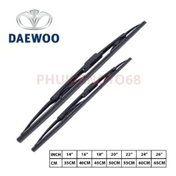 Gạt mưa xe Daewoo Gentra xương sắt, bền bỉ, dễ lắp đặt