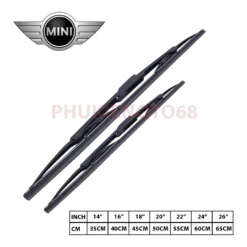 Gạt mưa xe Mini Cooper xương sắt, bền bỉ, dễ lắp đặt